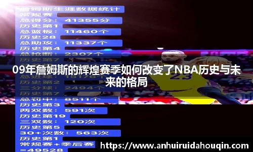 09年詹姆斯的辉煌赛季如何改变了NBA历史与未来的格局