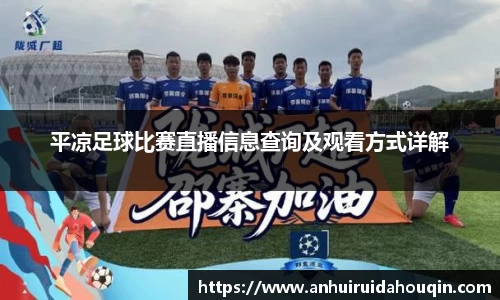 平凉足球比赛直播信息查询及观看方式详解